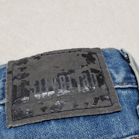 VINTAGE 90s Levi's Silver Tab Loose Fit Baggy Fit Light Wash Grunge Skater Jeans - Picture 14 of 14